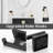 Bathroom Hardware Set - 5 Piece Towel Bar, Toilet Paper Holder, Towel Ring And Robe Hooks - Stainless Steel Wall Mounted Set With Dual Base Design For Enhanced Stability-114389811
