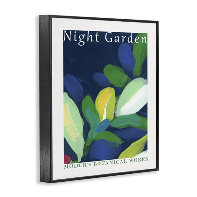 «Stupell Industries Night Garden», impression sur toile par June Erica Vess