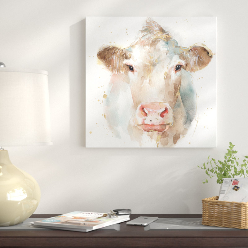 «Farm Friends II», reproduction d'art sur toile, H 12 po x l 12 po x P 1,5 po