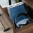 Side Table/Night Stand, Brown Finish