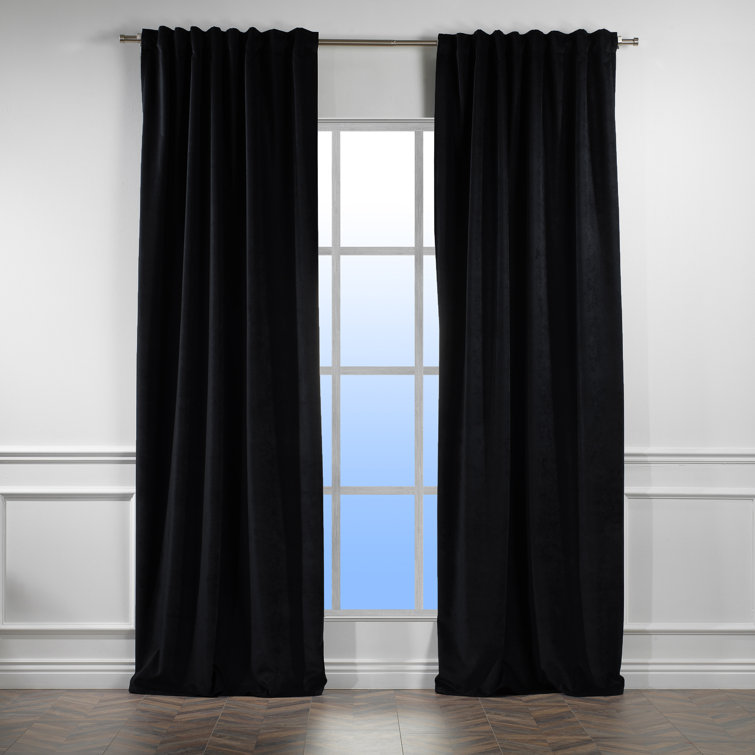 Matte Velvet Extra Wide x Extra Long Custom Made Decorative Double Panel