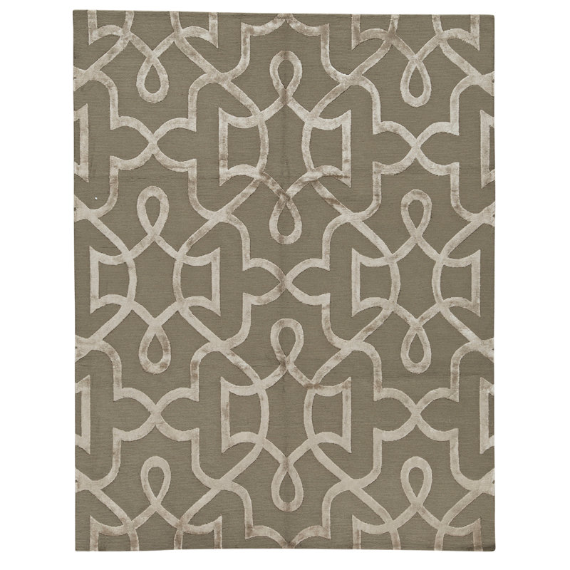 Tapis endive de haute qualité noué à la main