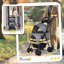 Clifton Dog Pram Dog Stroller with Safety Leashes for Small Dogs-90486823