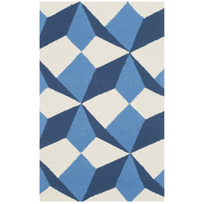 Verlana Hand Hooked Performance Geometric Rug