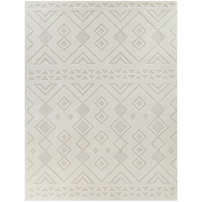 Tapis crème crème transitionnel marocain
