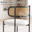 Faux Leather Upholstered Side Chair-334836582