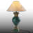 Vintage Unique Fabric Cap Table Lamp