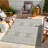 Silver Indoor/Outdoor Area Rug-662920258
