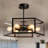 Matija 6 - Light Dimmable Lantern Drum Chandelier