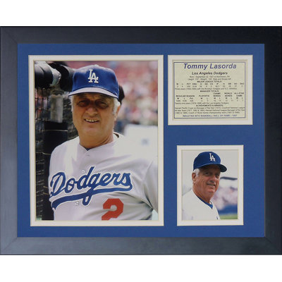 Souvenirs encadrée tommy lasorda