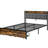 Full Bed Frame With Remote - Controlled Led Lights, Storage Headboard, Charging Station, Ample Storage, Quiet And Stable Modern Bedroom-370893797