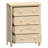 Montauk Solid Wood 4 - Drawer Dresser-1770426656