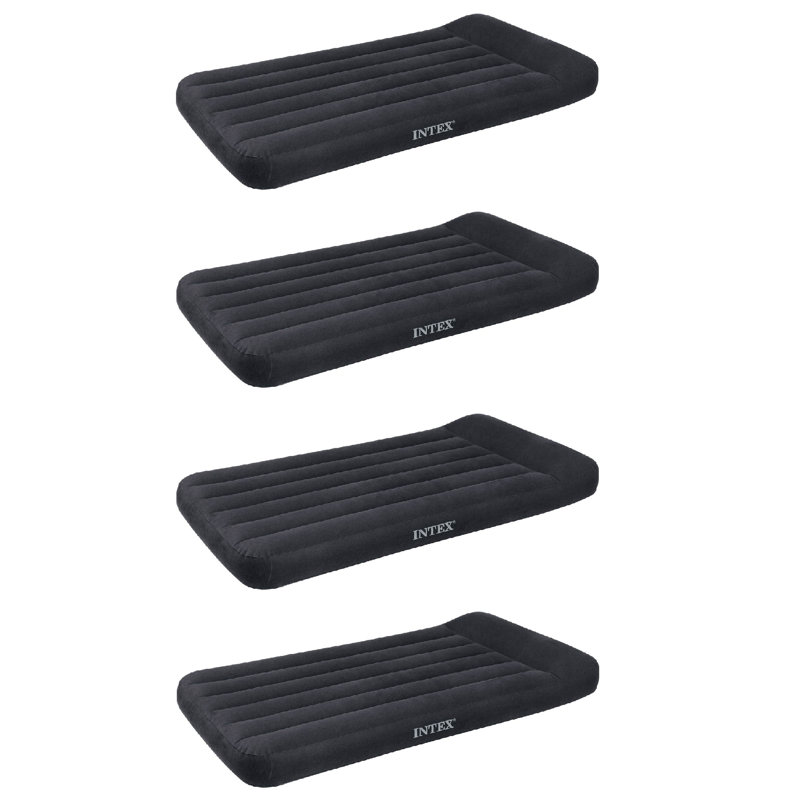 Matelas gonflable 10 po avec pompe intégrée, Simple