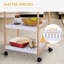 Wood Bar Cart
