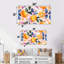 «Yellow Yellow Floral Orange Trees II», ensemble de reproductions d'art mural-1576450869
