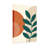 Abstract Abstract Shapes Leaves Pattern Design-1114439345