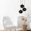 Shabbona 3 - Light Fume Cluster Pendant