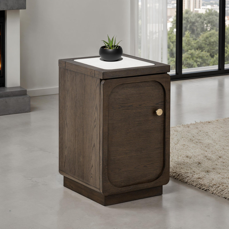 Table d'appoint de style transitionnel 1pc
