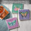 Paquet de 4 sous-verres assortis Butterfly Beauties