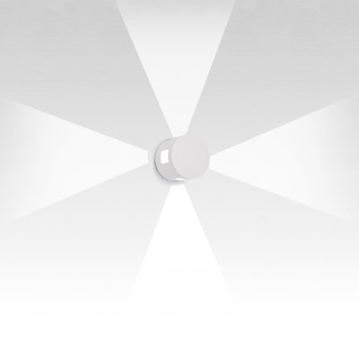 Effetto 16 Round Wall Led 11W 4 Beam Wide Flood