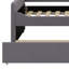 Upholstered Daybed With Light And Trundle