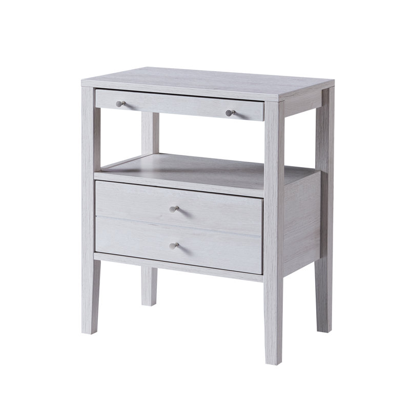 Alaska Accent Table, White