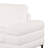 2-piece Chenille Upholstered Sofa Set Ivory