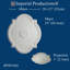 Médaillon de plafond H 24 po x l 21 po x P 2 po