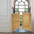 Solid Wood Paneled Café / Saloon Door-111170086-111170090