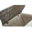 Wicker Lined Laundry Basket-15132822