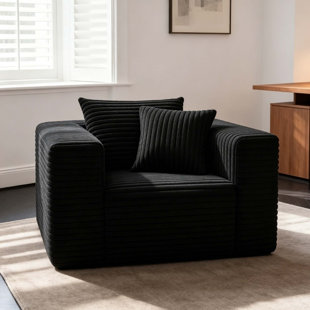 Petit fauteuil de lecture sans nuage avec coussin décoratif pour le salon et la chambre à coucher