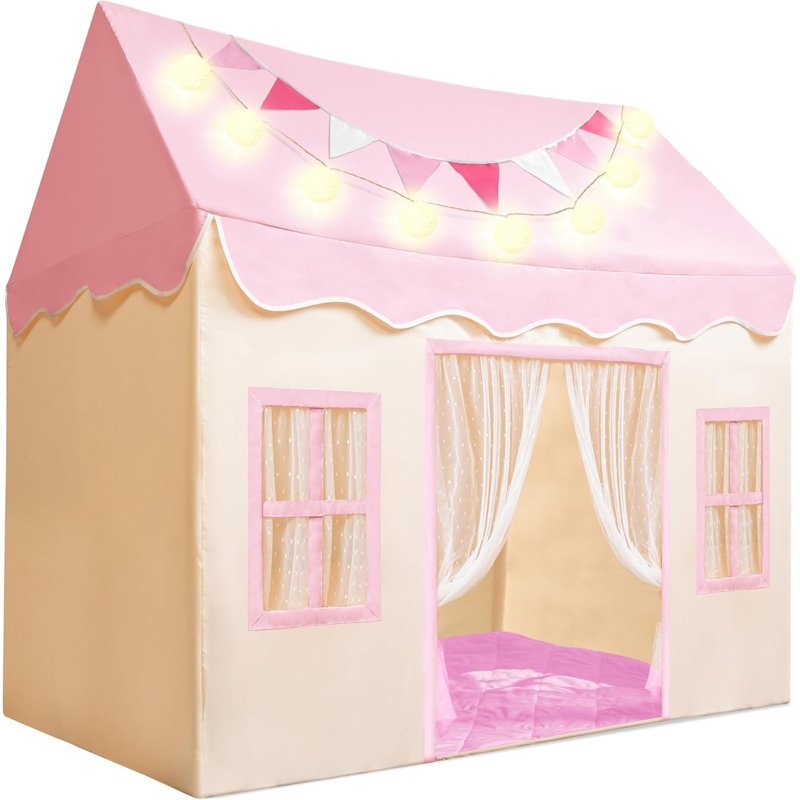 Tente de jeu rose, 51 * 35 * 52 pouces