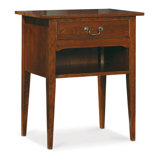 Wayside Inn 1 - Drawer Solid Wood Nightstand