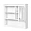 Armoire murale de salle de bain à miroir 32 po, 4 tablettes de rangement, rangement indispensable avec tablettes, peu encombrant