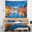 Paysage urbain du grand canal pendant la nuit tapisserie de venise-28503922
