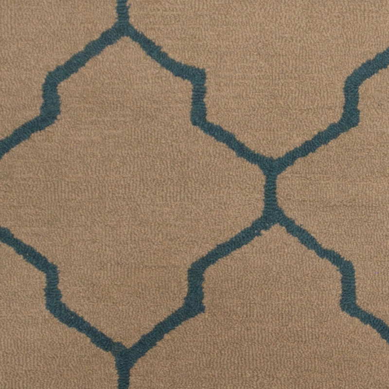Wool Geometric Indoor Rug