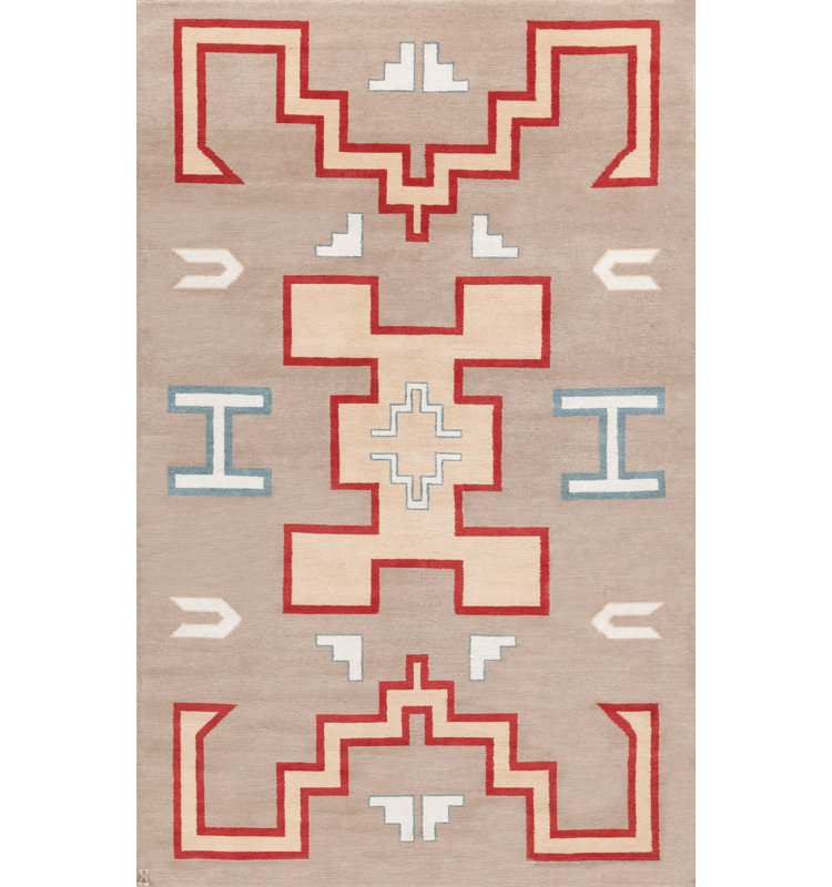 Mesa Wool Southwestern Area Rug, Rectangle 8' x 10'