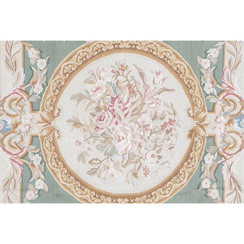 Aubusson Renaissance Wool Oriental Area Rug