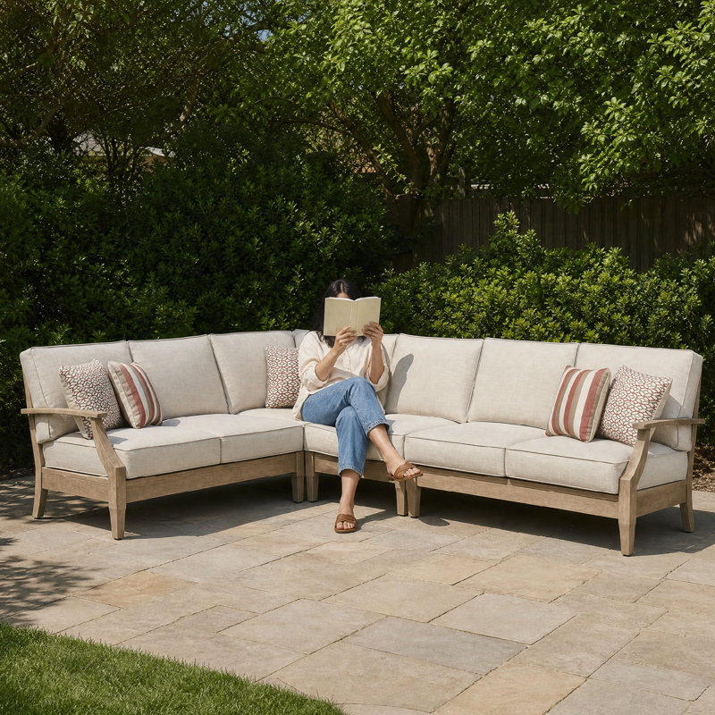 Canapé modulaire d'extérieur 4 pièces Clare View