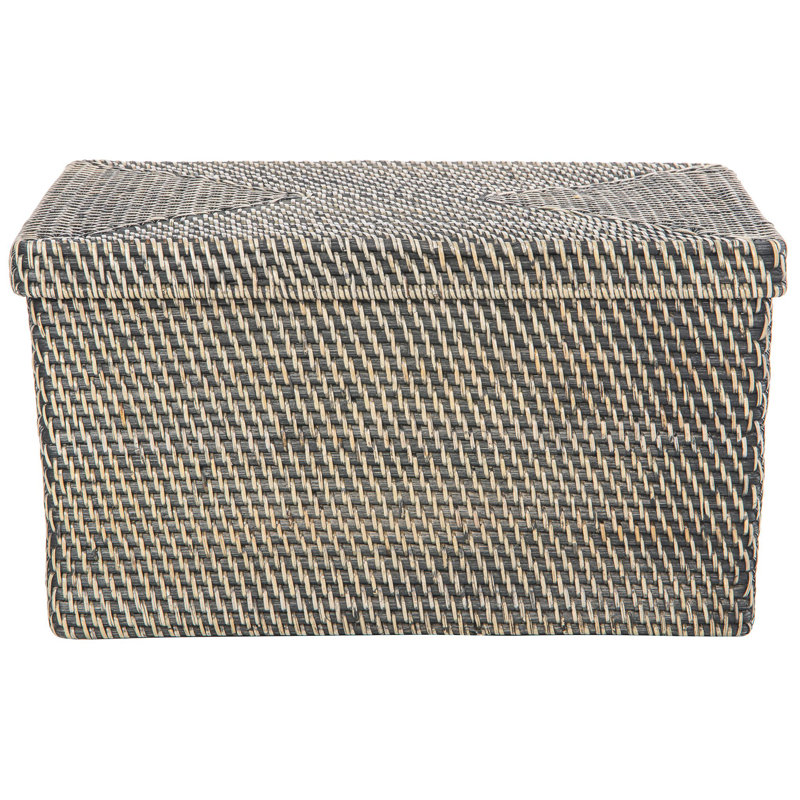 Panier en osier, Noir