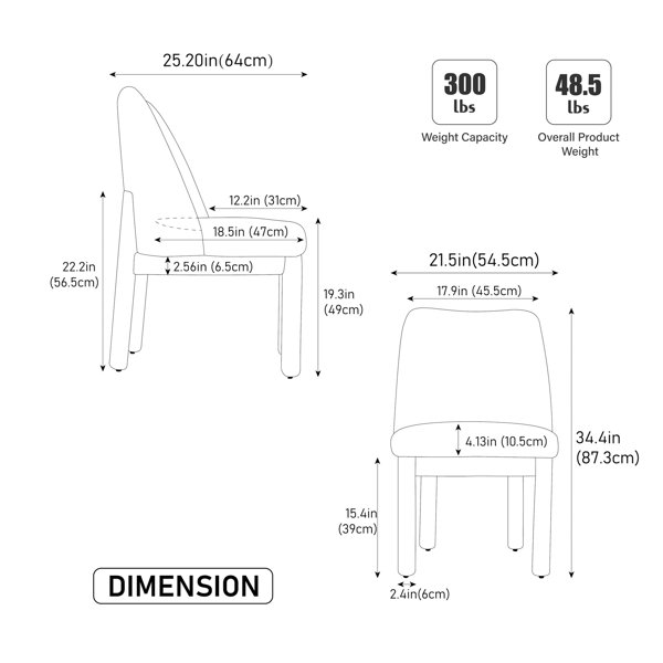 Dimensions du produit