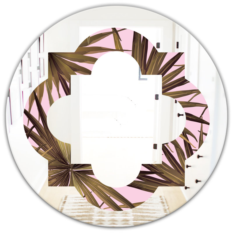 Miroir mural Quatrefoilon, H 23,6 po x l 23,6 po