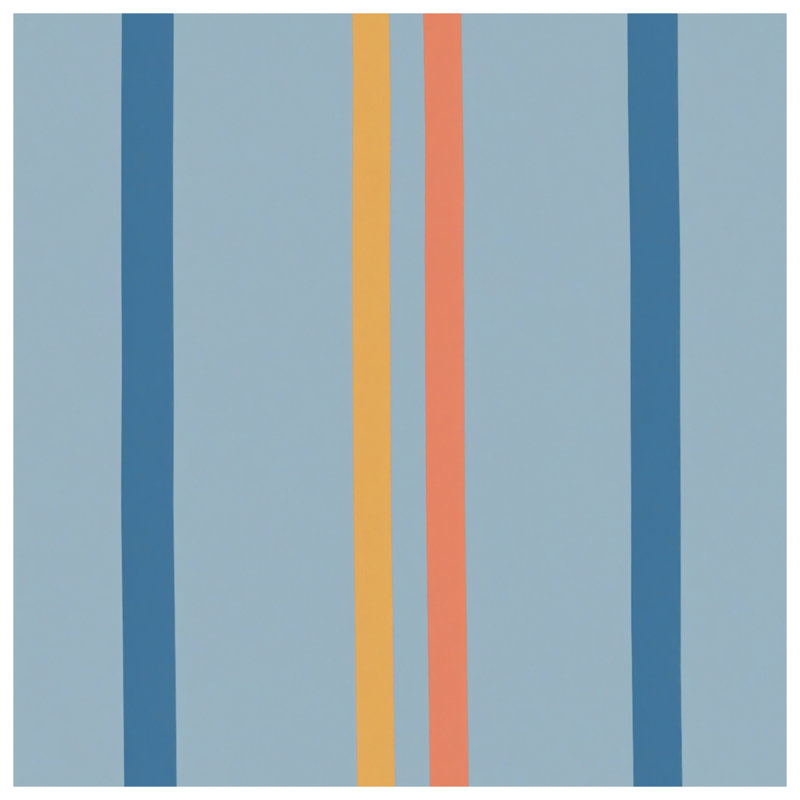 Vertical Stripes Pattern Duvet Covers, Queen