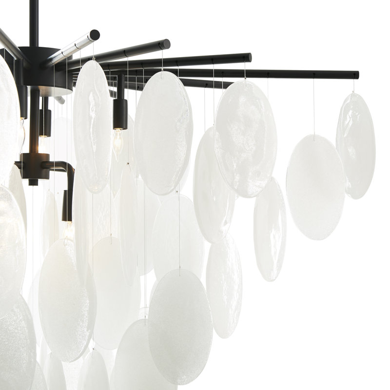 Tiffany 8 - Light Chandelier
