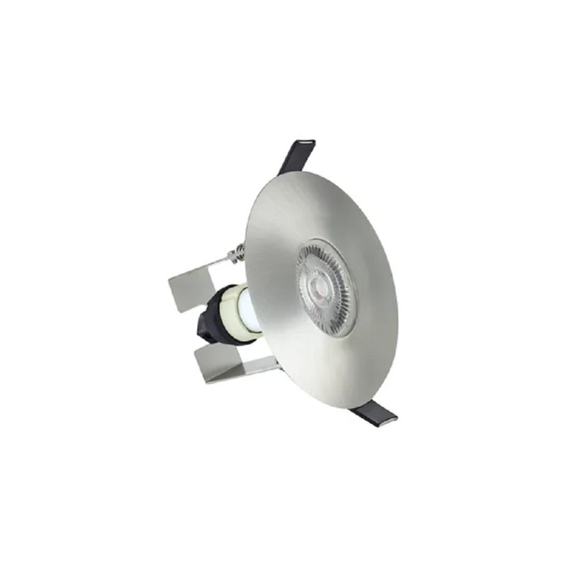 4.4" LED Recessed Lighting Kit, Satin Nickel