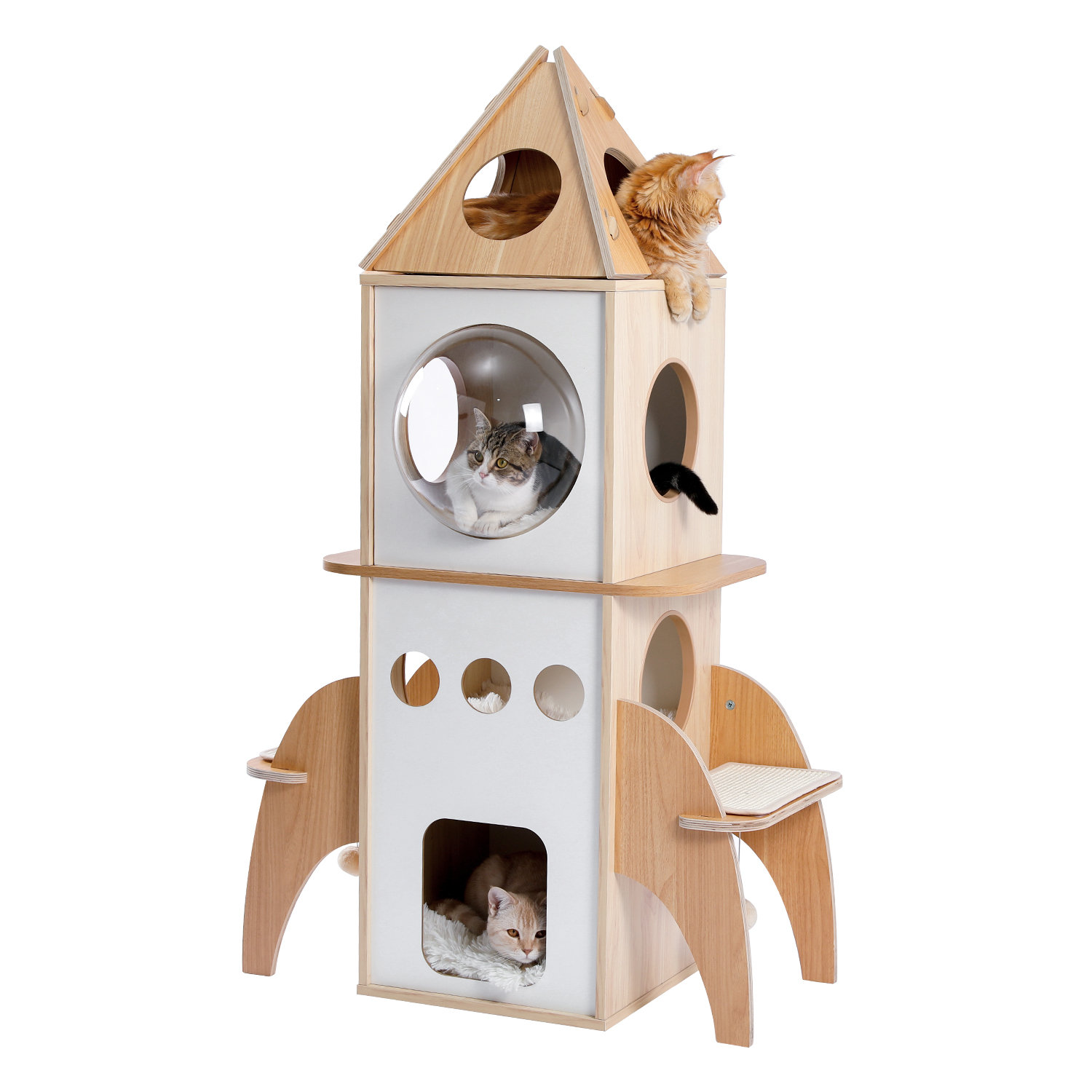 Tucker Murphy Pet™ 54" Bernoussi Cat Tree or Condo & Reviews | Wayfair