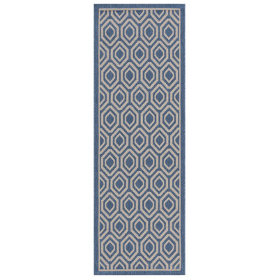 Deedrick Performance Geometric Indoor/Outdoor Area Rug