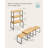 Cabinet Organizer Shelf, Set Of 3 Kitchen Counter Shelves, Kitchen Storage, Spice Rack, Stackable, Expandable-72701990