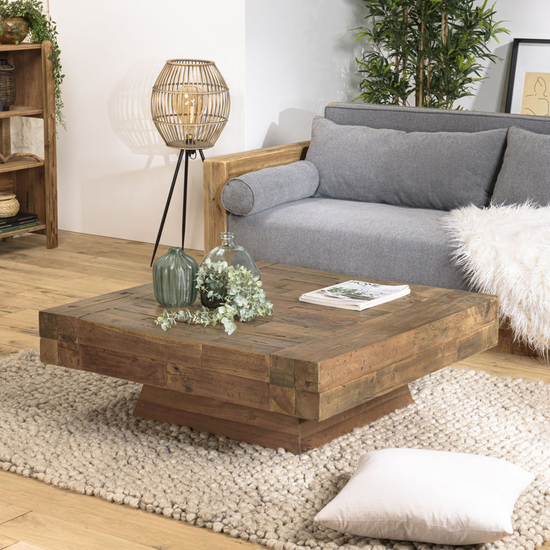 Brochard Solid Wood Solid Coffee Table