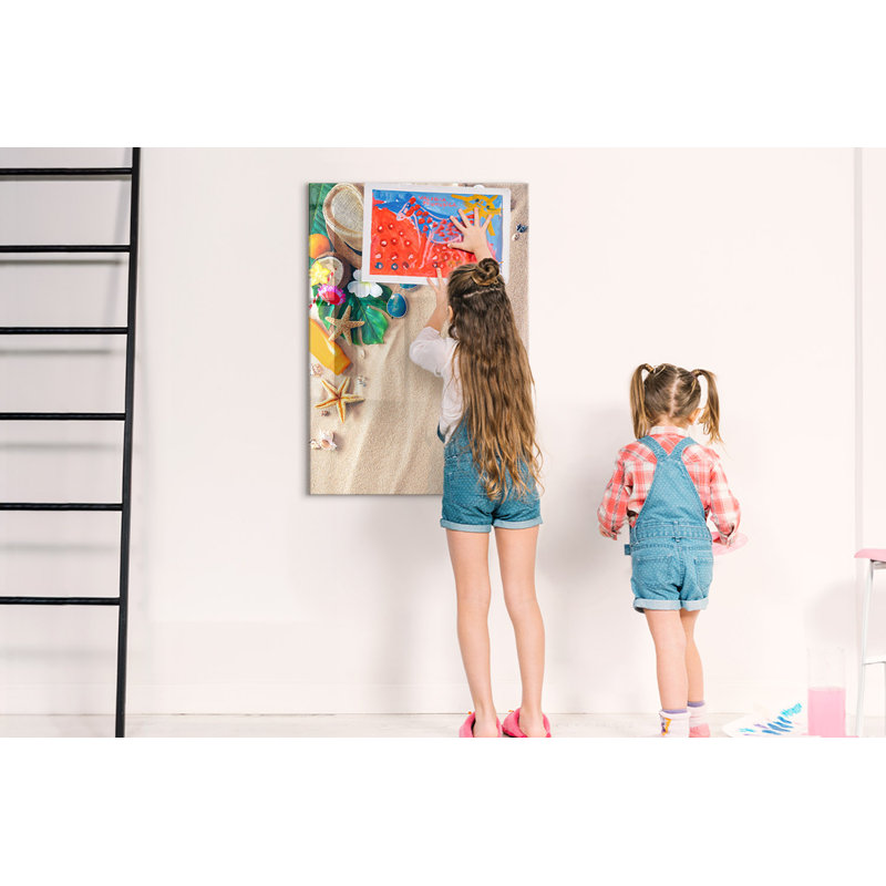 Magnetic Glass Photo Memo Board
